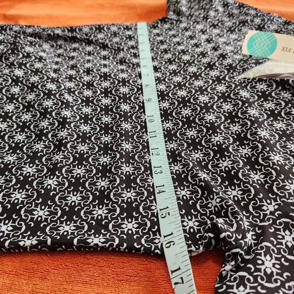 Magnolia Grace Shift Dress Small Petite Short Sleeve Stretch Relax Fit - Picture 7 of 12